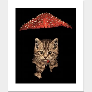 Cottagecore Aesthetic Cat Inspirations Posters and Art